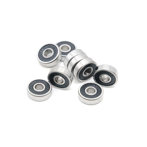 Deep Groove Ball Bearings 10 Stück R4RS-Lager 1/4 Zoll x 5/8 Zoll x 9/32 Zoll Zoll Größe 6,35 x 15,875 x 4,98 mm Gummidichtung R4-2RS-Kugellager Deep Groove Ball Bearings 10 Stück R4RS-Lager 1/4 Zoll x 5/8 Zoll x 9/32 Zoll Zoll Größe 6,35 x 15,875 x 4,98 mm Gummidichtung R4-2RS-Kugellager von SHUAINAN