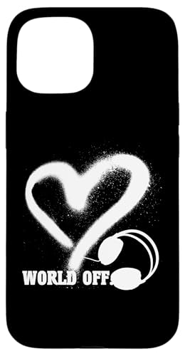 Musik Kopfhörer Herz Techno House Liebe Elektro Hülle für iPhone 15 Musik Kopfhörer Herz Techno House Liebe Elektro Hülle für iPhone 15 von SHURIKANER Elektro Techno Musik tanzen