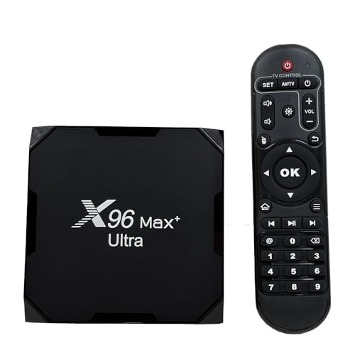 4 GB 64 GB X96 Max Plus Ultra TV Box Android 11 Amlogic S905X4 2.4G/5GHz Dual WiFi BT4.0 Kompatibel mit AV1 H.265 8K 24fps 4K 60fps HDR Box 4 GB 64 GB X96 Max Plus Ultra TV Box Android 11 Amlogic S905X4 2.4G/5GHz Dual WiFi BT4.0 Kompatibel mit AV1 H.265 8K 24fps 4K 60fps HDR Box von SHYSKY