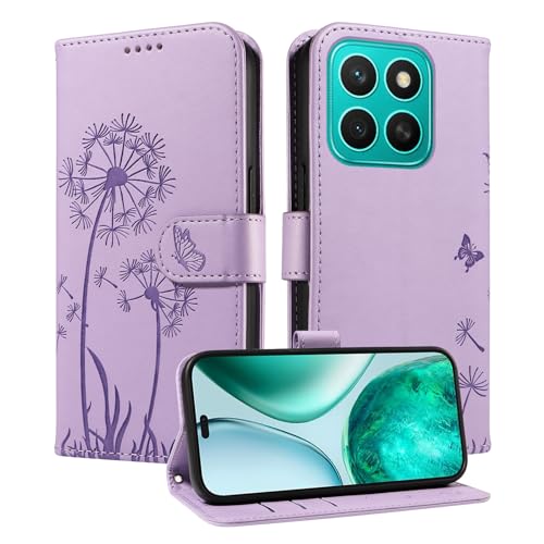 SHYXGLON Schutzhülle für Honor X8C 4G, Premium-Leder, Geldbörse, Handschlaufe, Kartenfächer, Magnetverschluss, Standfunktion, Folio-Schutzhülle für Honor X8C 4G, Violett SHYXGLON Schutzhülle für Honor X8C 4G, Premium-Leder, Geldbörse, Handschlaufe, Kartenfächer, Magnetverschluss, Standfunktion, Folio-Schutzhülle für Honor X8C 4G, Violett von SHYXGLON
