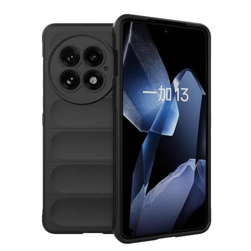 SHYXGLON Schutzhülle kompatibel mit Oneplus 13 5G, Mikrofaserfutter, Silikon-Stoßdämpfer, ultradünn, seidig-weich, flexible Gummihülle, stoßfest, entworfen für OnePlus 13 5G, Schwarz SHYXGLON Schutzhülle kompatibel mit Oneplus 13 5G, Mikrofaserfutter, Silikon-Stoßdämpfer, ultradünn, seidig-weich, flexible Gummihülle, stoßfest, entworfen für OnePlus 13 5G, Schwarz von SHYXGLON