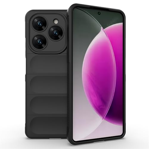 SHYXGLON Schutzhülle kompatibel mit Tecno Spark 20 Pro 4G, Mikrofaserfutter, Silikon-Stoßdämpfer, ultradünn, seidig-weich, flexibel, Gummi, stoßfest, für Tecno Spark 20 Pro, Schwarz SHYXGLON Schutzhülle kompatibel mit Tecno Spark 20 Pro 4G, Mikrofaserfutter, Silikon-Stoßdämpfer, ultradünn, seidig-weich, flexibel, Gummi, stoßfest, für Tecno Spark 20 Pro, Schwarz von SHYXGLON