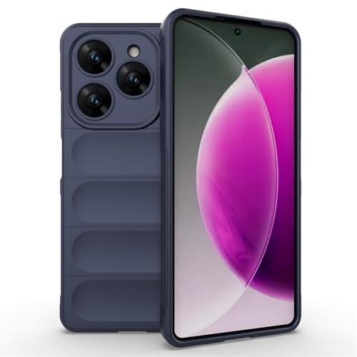 SHYXGLON Schutzhülle kompatibel mit Tecno Spark 20 Pro 4G, Mikrofaserfutter, Silikon-Stoßdämpfer, ultradünn, seidig-weich, flexible Gummi-Abdeckung, stoßfest, für Tecno Spark 20 Pro, Blau SHYXGLON Schutzhülle kompatibel mit Tecno Spark 20 Pro 4G, Mikrofaserfutter, Silikon-Stoßdämpfer, ultradünn, seidig-weich, flexible Gummi-Abdeckung, stoßfest, für Tecno Spark 20 Pro, Blau von SHYXGLON