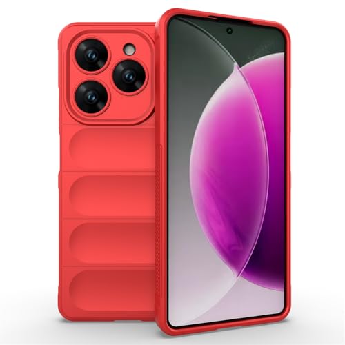 SHYXGLON Schutzhülle kompatibel mit Tecno Spark 20 Pro 4G, Mikrofaserfutter, Silikon-Stoßdämpfer, ultradünn, seidig-weich, flexible Gummi-Abdeckung, stoßfest, für Tecno Spark 20 Pro, Rot SHYXGLON Schutzhülle kompatibel mit Tecno Spark 20 Pro 4G, Mikrofaserfutter, Silikon-Stoßdämpfer, ultradünn, seidig-weich, flexible Gummi-Abdeckung, stoßfest, für Tecno Spark 20 Pro, Rot von SHYXGLON