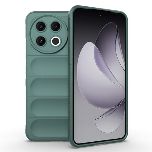 SHYXGLON Schutzhülle kompatibel mit Tecno Spark 30 Pro 4G, Mikrofaserfutter, Silikon-Stoßdämpfer, ultradünn, seidig-weich, flexible Gummihülle, stoßfest, für Tecno Spark 30 Pro (grün) von SHYXGLON