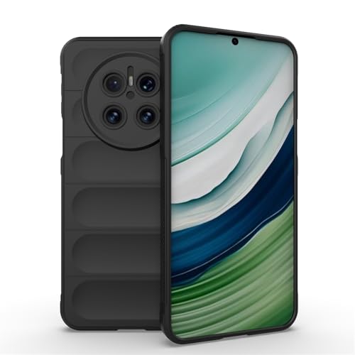 Schutzhülle kompatibel mit Huawei Mate 70, Mikrofaser-Innenfutter, Silikon-Stoßdämpfer, ultradünn, seidig-weich, flexible Gummi-Abdeckung, stoßfest, entworfen für Huawei Mate 70, Schwarz Schutzhülle kompatibel mit Huawei Mate 70, Mikrofaser-Innenfutter, Silikon-Stoßdämpfer, ultradünn, seidig-weich, flexible Gummi-Abdeckung, stoßfest, entworfen für Huawei Mate 70, Schwarz von SHYXGLON