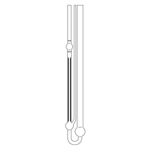 SI Analytics Glas Mikro-Ubbelohde Viskosimeter, 53710 DIN, 3ml-4ml Füllvolumen, 290mm Länge von SI Analytics