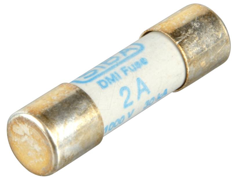 MMS SF1038 2A - Sicherung 10x38mm superflink 1000V 2A von SIBA
