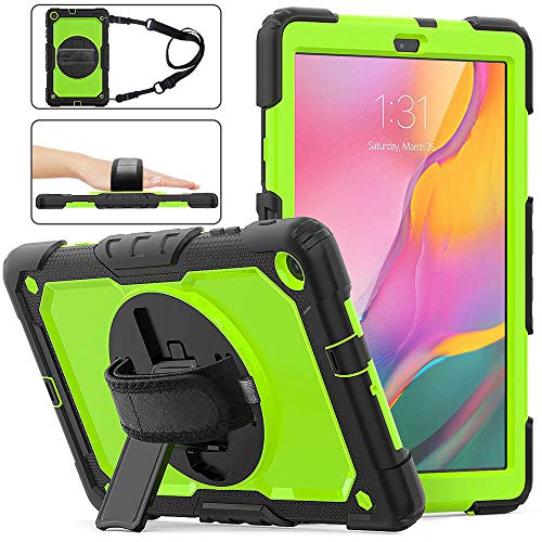 Tab A 10.1 2019 mit Displayschutzfolie | SIBEITU SM-T510/T515 Samsung Galaxy Zoll Tablet Hülle Cover Fall von SIBEITU