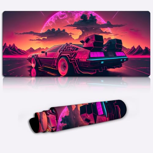 Auto Sonnenuntergang XXL Speed Gaming Mauspad extra großes Mauspad Tischmatte großes Format verbesserte Präzision und Geschwindigkeit Design 15,7 x 35,4 Zoll Auto Sonnenuntergang XXL Speed Gaming Mauspad extra großes Mauspad Tischmatte großes Format verbesserte Präzision und Geschwindigkeit Design 15,7 x 35,4 Zoll von SIBREA