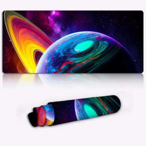 SIBREA Planet Großes Mauspad, erweitertes Gaming-Mauspad wasserdichte n mit Rutschfester Unterseite, Computer-Tastaturpad, großes Mauspad für Laptop, Büro 15,7 x 35,4 Zoll SIBREA Planet Großes Mauspad, erweitertes Gaming-Mauspad wasserdichte n mit Rutschfester Unterseite, Computer-Tastaturpad, großes Mauspad für Laptop, Büro 15,7 x 35,4 Zoll von SIBREA