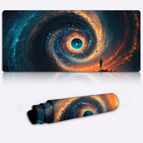 SIBREA Psychonaut on Mountain Mauspad-Set, genähte Kanten, Gaming- Mauspad und Tastatur- wasserdichte mit Rutschfester Gummiunterseite, 35 x 60 cm SIBREA Psychonaut on Mountain Mauspad-Set, genähte Kanten, Gaming- Mauspad und Tastatur- wasserdichte mit Rutschfester Gummiunterseite, 35 x 60 cm von SIBREA