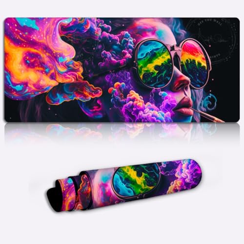 SIBREA trendy Girl Erweitertes großes Gaming-Mauspad, Schreibtisch-Tastatur-Mauspad, XXL- Pad mit Anime, wasserdicht und rutschfest für Büro-Schreibtisch-Dekor 13,77 x 23,6 Zoll SIBREA trendy Girl Erweitertes großes Gaming-Mauspad, Schreibtisch-Tastatur-Mauspad, XXL- Pad mit Anime, wasserdicht und rutschfest für Büro-Schreibtisch-Dekor 13,77 x 23,6 Zoll von SIBREA