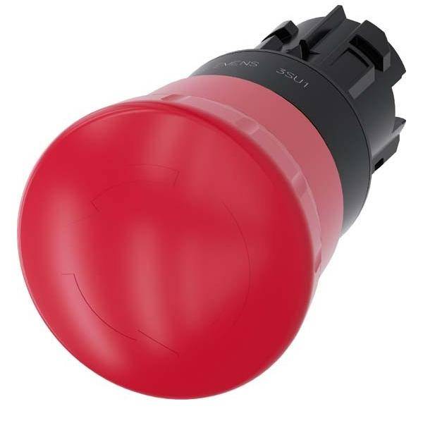 Siemens 3SU10001HB200AA0 Not-Halt-Pilz- drucktaster 22mm rund rot Drehent. Siemens 3SU10001HB200AA0 Not-Halt-Pilz- drucktaster 22mm rund rot Drehent. von SIEMENS AG