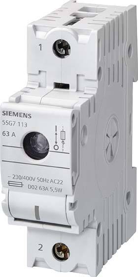 Siemens 5SG7113 MINIZED-Lasttrennschalt. f.NEOZED-Sicherungseinsätze D02 1p Siemens 5SG7113 MINIZED-Lasttrennschalt. f.NEOZED-Sicherungseinsätze D02 1p von SIEMENS AG