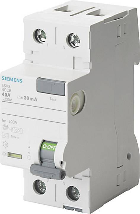 Siemens FI-Schalter 2x16A 5SV31116 Typ A 16A 1+N-pol 10mA 230V 2TE Siemens FI-Schalter 2x16A 5SV31116 Typ A 16A 1+N-pol 10mA 230V 2TE von SIEMENS AG