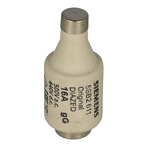 5SB2611 | Siemens SENTRON Fuse-LINK DIAZED Size DII IN 16A GG UN 500VAC/440VDC 5SB2611 | Siemens SENTRON Fuse-LINK DIAZED Size DII IN 16A GG UN 500VAC/440VDC von SIEMENS