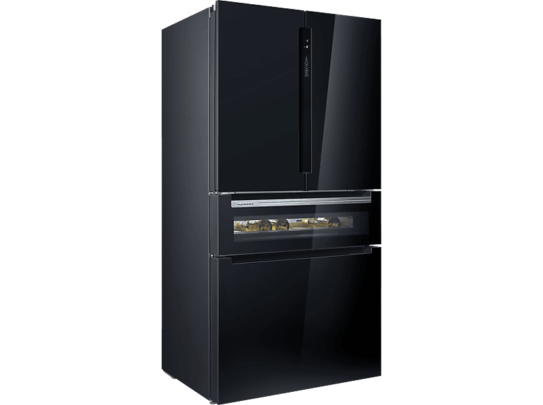 SIEMENS KF96RSBEA iQ700 French Door (572 l, E, 1830 mm hoch, Schwarz) von SIEMENS
