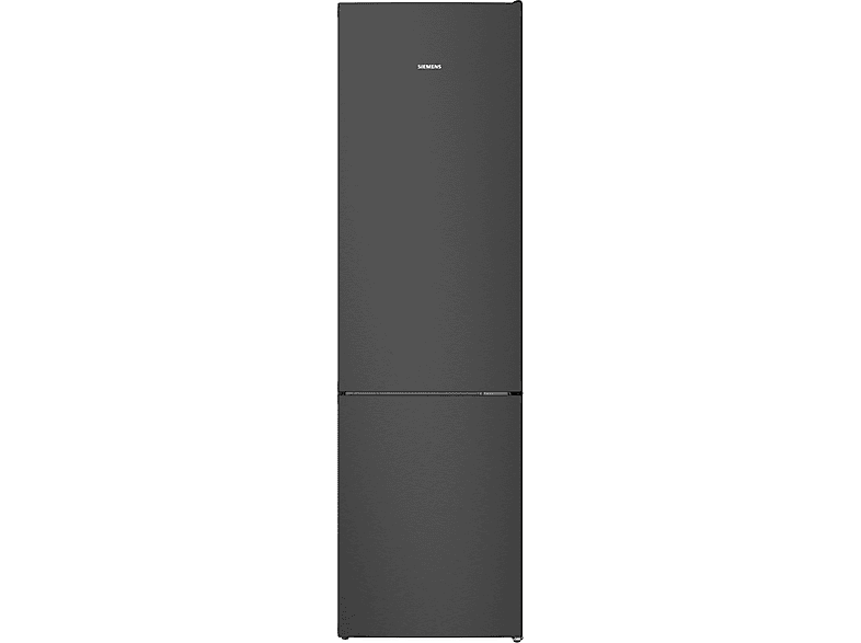 SIEMENS KG39N2XAG iQ300 Kühlgefrierkombination (A, 363 l, 2030 mm hoch, Gebürsteter schwarzer Stahl antifingerprint) von SIEMENS