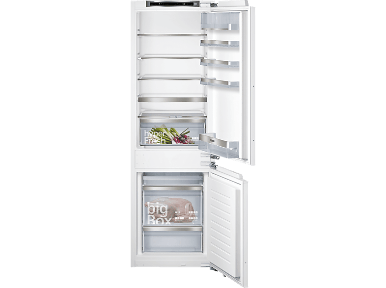 SIEMENS KI86SADE0 iQ500 Kühlgefrierkombination (E, 272 l, 1772 mm hoch, Weiß) von SIEMENS