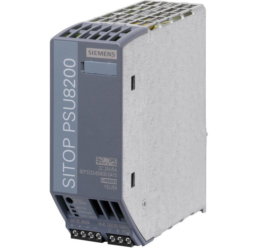 SIEMENS Siemens SITOP PSU8200 24 V/5 A Hutschienen-Netzteil (DIN-Rail) 24 V/D Hutschienen-Netzteil von SIEMENS