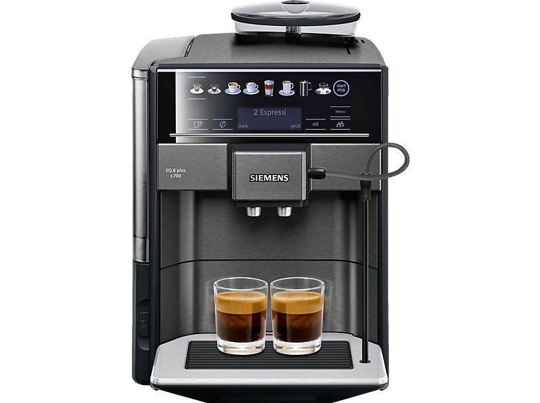 SIEMENS TE657509DE EQ.6 Plus s700 Kaffeevollautomat Schwarz von SIEMENS