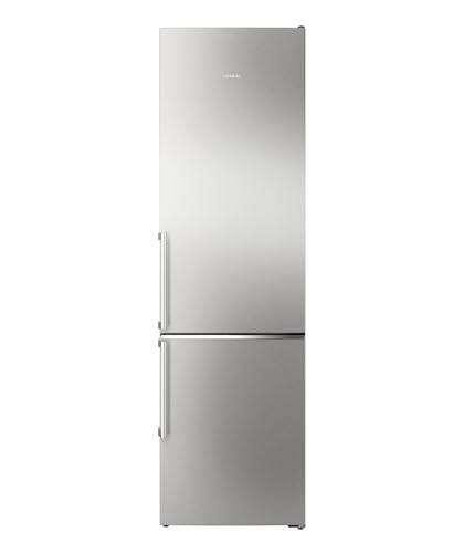 SIEMENS KG39NAIAU, iQ500, Freistehende Kühl-Gefrier-Kombination, Gefrierbereich unten, 363 l, Total noFrost, hyperFresh, extrem leise, LED Beleuchtung, 203 x 60 cm, Gebürsteter Stahl AntiFingerprint von SIEMENS