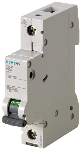 Siemens 5sl4 – Schalter Schalter 1-polig 10 KA curva-c 1 A 70 mm Siemens 5sl4 – Schalter Schalter 1-polig 10 KA curva-c 1 A 70 mm von SIEMENS