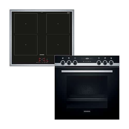Siemens EQ522DB0ZM iQ300 Herd-Glaskeramik-Kochfeld-Kombination herdgesteuert, 59,4 cm breit, granit Glanz-Emaille - einfache Reinigung, cookControl10 - Automatikprogramme Siemens EQ522DB0ZM iQ300 Herd-Glaskeramik-Kochfeld-Kombination herdgesteuert, 59,4 cm breit, granit Glanz-Emaille - einfache Reinigung, cookControl10 - Automatikprogramme von SIEMENS