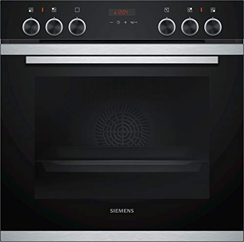 Siemens HE273ABS0 Backofen (Elektro, Einbau), 59.4 cm, Active Clean, Vollglas-Innentür, Edelstahl von SIEMENS
