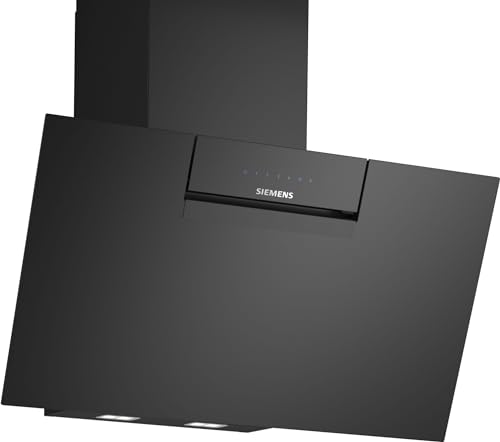 Siemens LC87KFN60, Smarte iQ300 Dunstabzugshaube, 80 cm breit, Wandmontierte Kopffreihaube, Made in Germany, Abluft/Umluft, Besonders leise, Touch- oder Kochfeld-Steuerung, LED-Beleuchtung, Schwarz Siemens LC87KFN60, Smarte iQ300 Dunstabzugshaube, 80 cm breit, Wandmontierte Kopffreihaube, Made in Germany, Abluft/Umluft, Besonders leise, Touch- oder Kochfeld-Steuerung, LED-Beleuchtung, Schwarz von SIEMENS