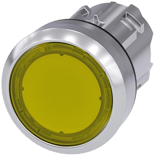 Siemens SIRIUS ATC Taster 22 mm rund Metall/A glänzend gelb Taste galvanisiert Siemens SIRIUS ATC Taster 22 mm rund Metall/A glänzend gelb Taste galvanisiert von SIEMENS