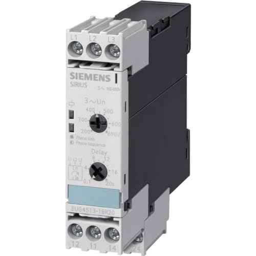 Siemens SIRIUS – RELE Überwachung Sequenz 3 x 360 A 520 V AC 50 A 2 Schütz Siemens SIRIUS – RELE Überwachung Sequenz 3 x 360 A 520 V AC 50 A 2 Schütz von SIEMENS