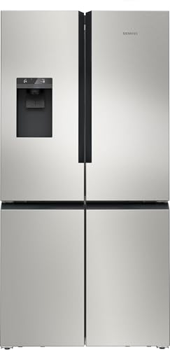 SIEMENS KF96IAPEA, iQ500, Smarter French-Door Kühlschrank, 183 x 90,5 cm, 375 L Kühlen & 199 L Gefrieren, noFrost, Multifunktions-Ablage, Eis- und Wasserspender, AntiFingerprint, Gebürsteter Stahl SIEMENS KF96IAPEA, iQ500, Smarter French-Door Kühlschrank, 183 x 90,5 cm, 375 L Kühlen & 199 L Gefrieren, noFrost, Multifunktions-Ablage, Eis- und Wasserspender, AntiFingerprint, Gebürsteter Stahl von SIEMENS