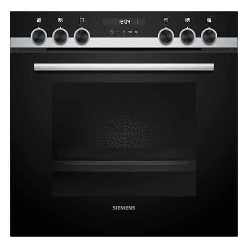 Siemens HE517GBS4, iQ500, Einbau-Herd, 60 x 60 cm, Made in Germany, Induktionskochfeld-kompatibel, 10 Automatikprogramme, 3D Heißluft, sanfte Türdämpfung, humidClean, Schnellaufheizung, Edelstahl Siemens HE517GBS4, iQ500, Einbau-Herd, 60 x 60 cm, Made in Germany, Induktionskochfeld-kompatibel, 10 Automatikprogramme, 3D Heißluft, sanfte Türdämpfung, humidClean, Schnellaufheizung, Edelstahl von SIEMENS