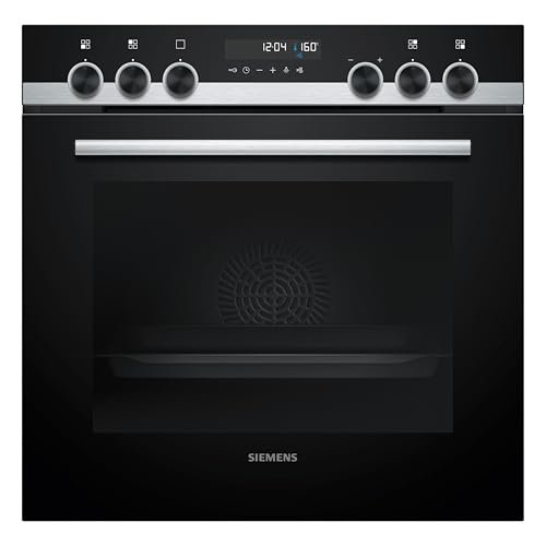 Siemens HE578GBS4, iQ500, Einbau-Herd, 60 x 60 cm, Made in Germany, Induktionskochfeld-kompatibel, 30 Autopmatikprogramme, 3D Heißluft, softMove, humidClean, Schnellaufheizung & coolStart, Edelstahl Siemens HE578GBS4, iQ500, Einbau-Herd, 60 x 60 cm, Made in Germany, Induktionskochfeld-kompatibel, 30 Autopmatikprogramme, 3D Heißluft, softMove, humidClean, Schnellaufheizung & coolStart, Edelstahl von SIEMENS
