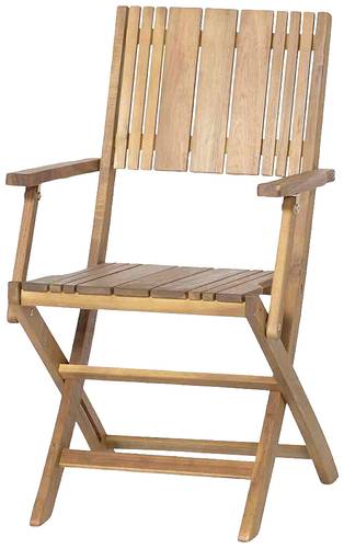 Siena Garden 120555 Falun Klappsessel Gestell und Fläche Akazienholz FSC®-100% natur von SIENA GARDEN
