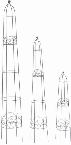 Siena Garden 179579 Obelisken-Set Metall von SIENA GARDEN