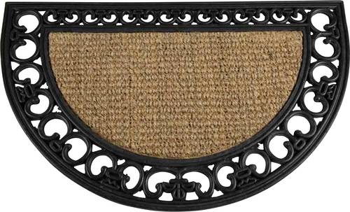 Siena Garden 3751441200 Gummimatte Gazelle Fußmatte (L x B) 75cm x 45cm Schwarz, Beige von SIENA GARDEN