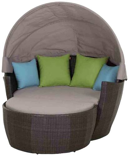 Siena Garden 936798 Sofabett Hawaii, titan inklusive Anstellsofa und Kissen Siena Garden 936798 Sofabett Hawaii, titan inklusive Anstellsofa und Kissen von SIENA GARDEN