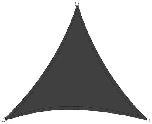 Siena Garden B506-03-36 Sonnensegel Solino Dreieckig 3.6x3.6x3.6 m, grau von SIENA GARDEN