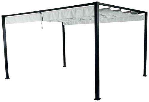 Siena Garden C31253 Pavillon Sky rechteckig 400x300cm Farbe: hellgrau von SIENA GARDEN