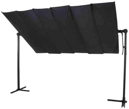 Siena Garden L30772 Enna Schirmmarkise 350x250cm Gestell Alu/Stahl anthrazit, Bezug aus Polyester (s Siena Garden L30772 Enna Schirmmarkise 350x250cm Gestell Alu/Stahl anthrazit, Bezug aus Polyester (s von SIENA GARDEN