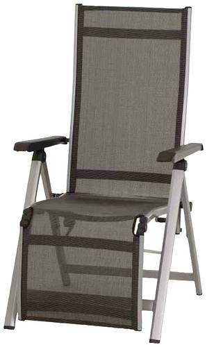 Siena Garden M31573 Tesoro Relax, silber Alu, Textilbezug grau Siena Garden M31573 Tesoro Relax, silber Alu, Textilbezug grau von SIENA GARDEN