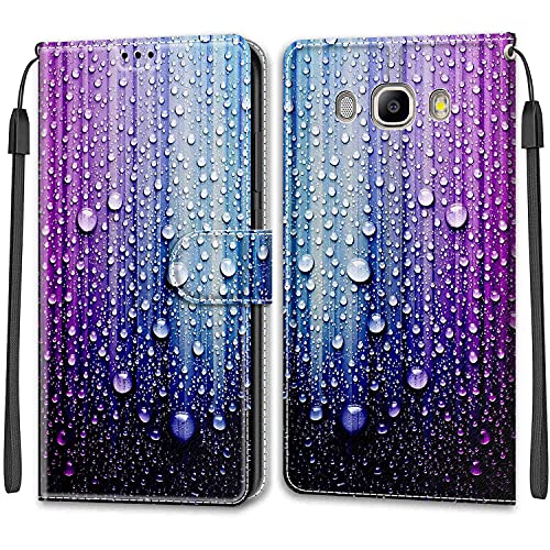 Hülle für Samsung Galaxy J5 2016, PU Leder Tasche Flip Case Lederhülle Handyhülle, Schutzhülle für Samsung Galaxy J5 2016 von SIENIANLINE