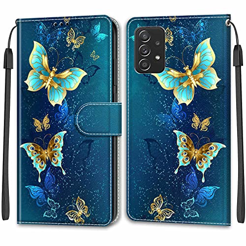 SIENIANLINE Handyhülle für Samsung Galaxy A53 5G, Galaxy A53 5G Hülle,[Standfunktion] [Kartenfach] Premium PU Leder Klapphülle für Samsung Galaxy A53 5G von SIENIANLINE