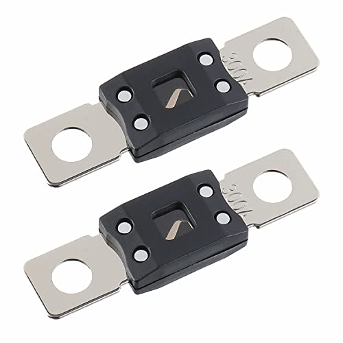 SIGANDG 300A MEGA Schraubsicherung Hochstromsicherung ANM-Sicherung AMG Sicherung Bolt-on Sicherung für PKW, LKW, Baufahrzeuge（2 Pcs） von SIGANDG