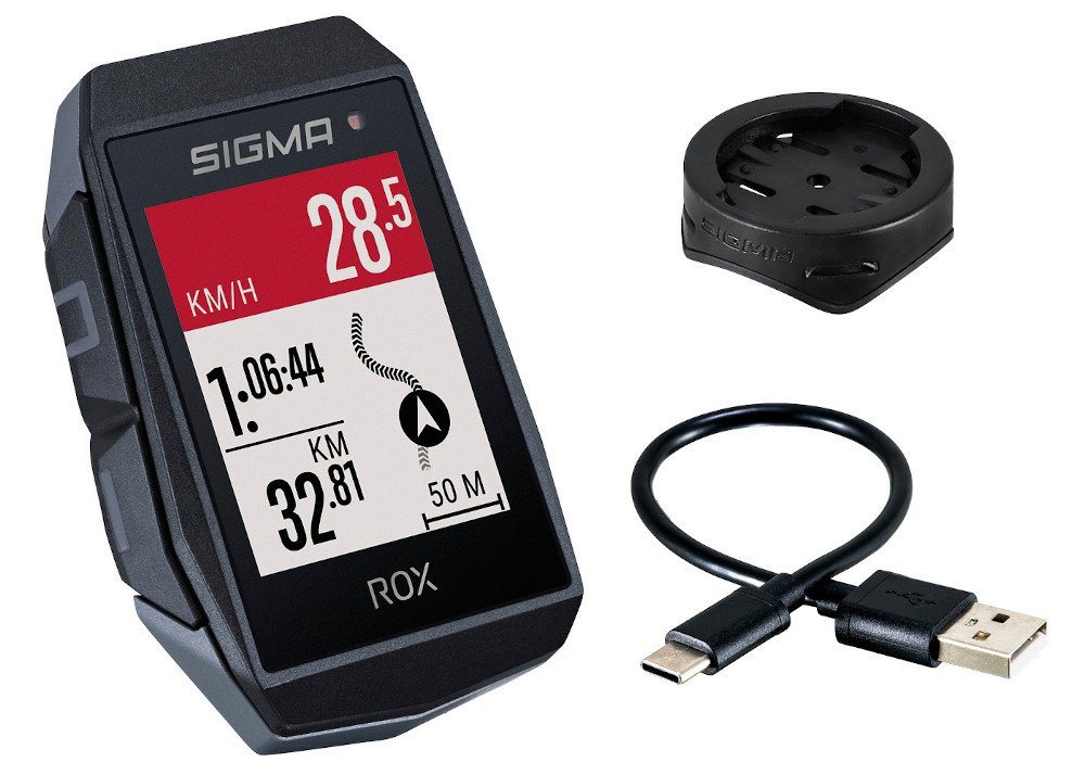 SIGMA SPORT Fahrradcomputer Rox 11.1 Evo GPS Bike Computer Navi Fahrradtacho Komoot von SIGMA SPORT