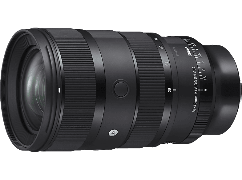 SIGMA 28-45mm DG DN 28 mm - 45 f./1.8 DG, (Objektiv für Sony E-Mount, Schwarz) von SIGMA