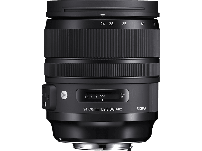 SIGMA 576955 24 mm - 70 2.8 DG, HSM, OS (Objektiv für Nikon F-Mount, Schwarz) von SIGMA